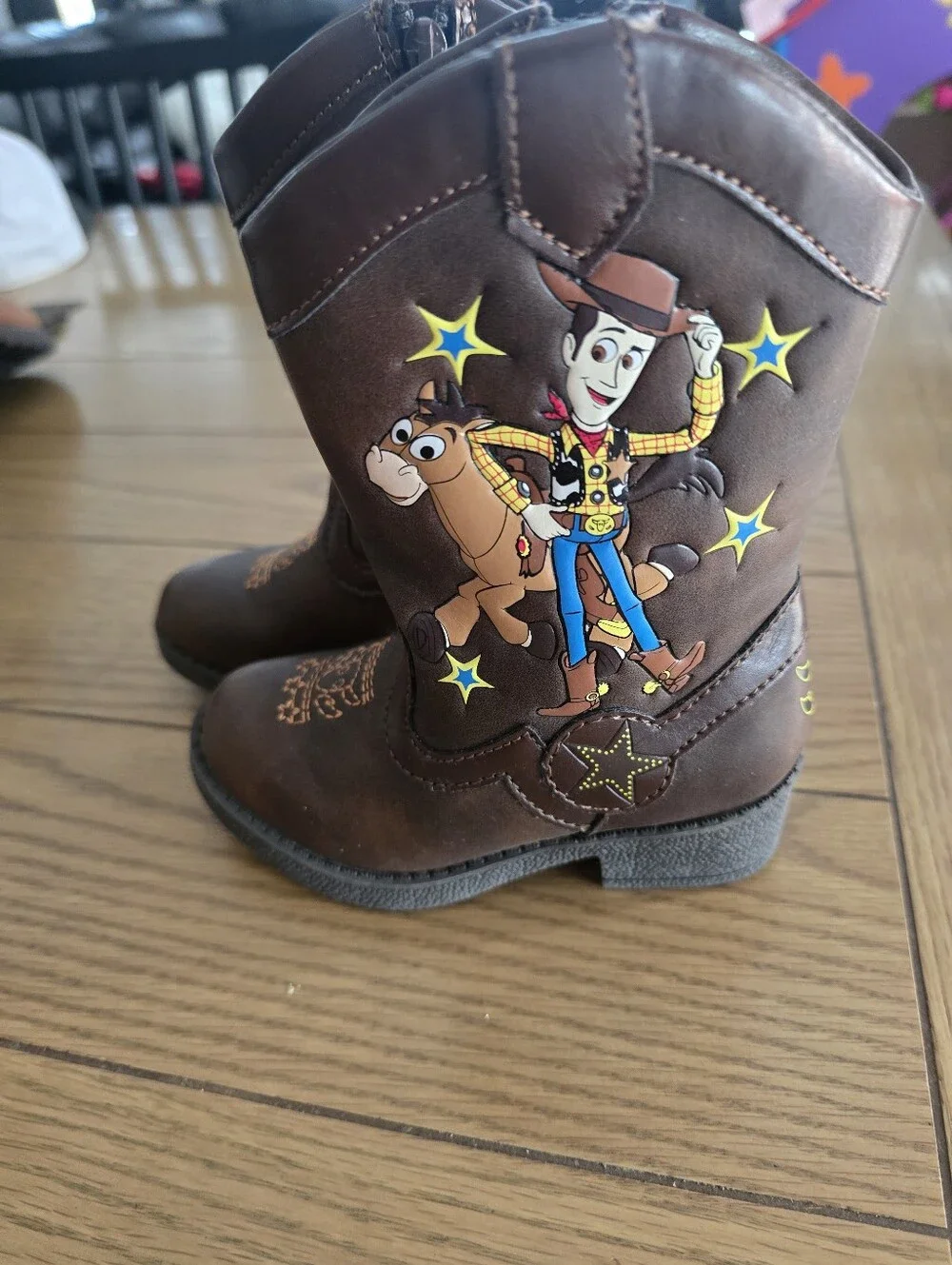 Toy Story Brown Western Cowboy Boots 6C